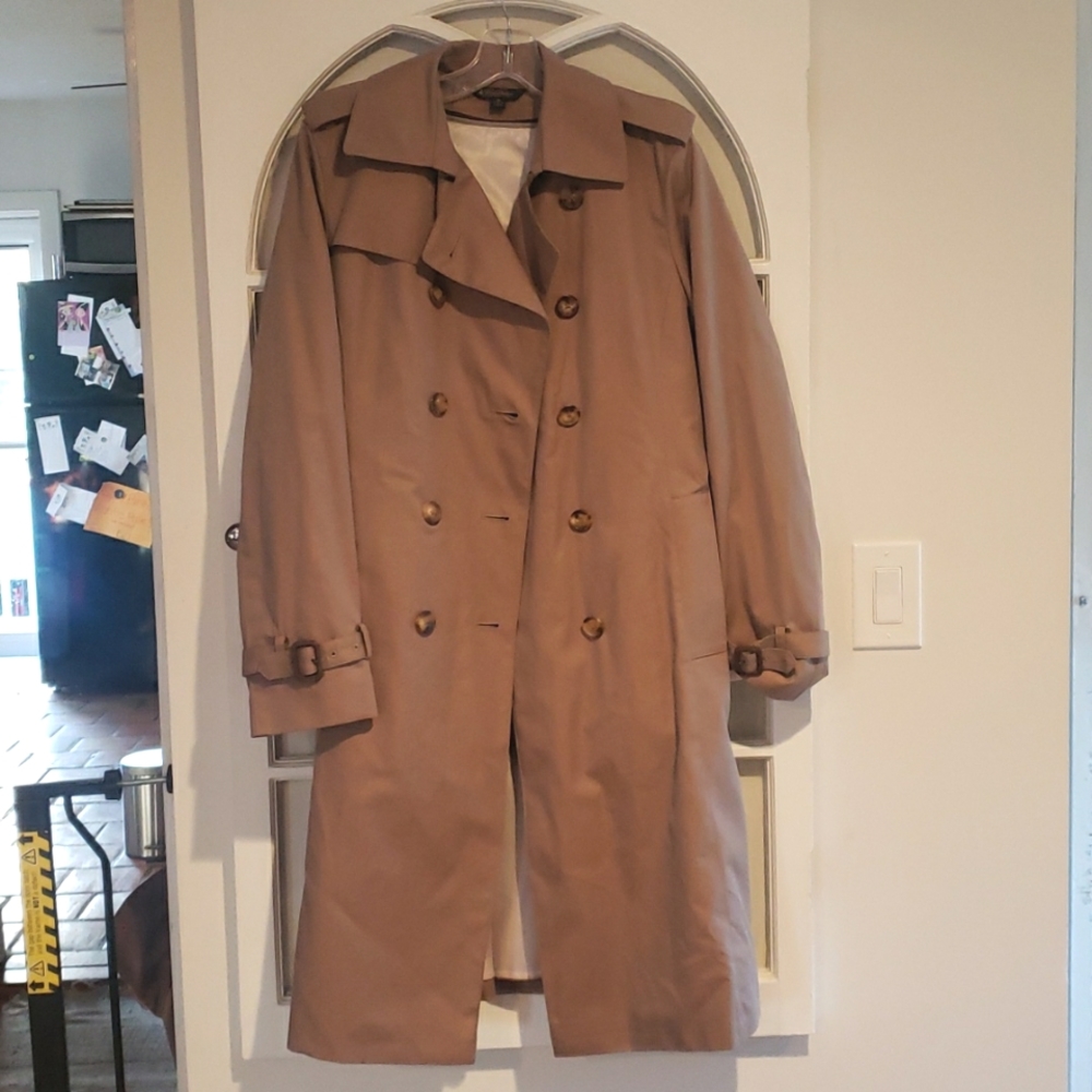 Brooks Brothers Double Breasted Trench Coat